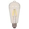 Satco S9581 6.5W Antique Filament LED 2700K ST19 E26 Light Bulb - 60W equiv.